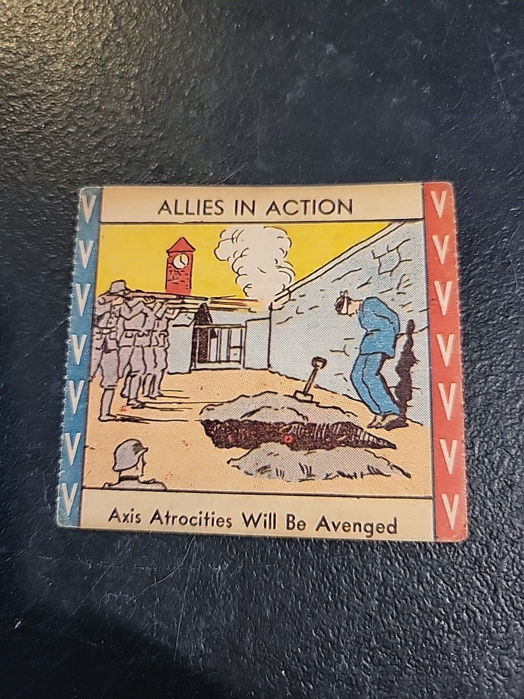 Allies In Action (WH Brady Co) (R11), #81, VERY NICE Card 