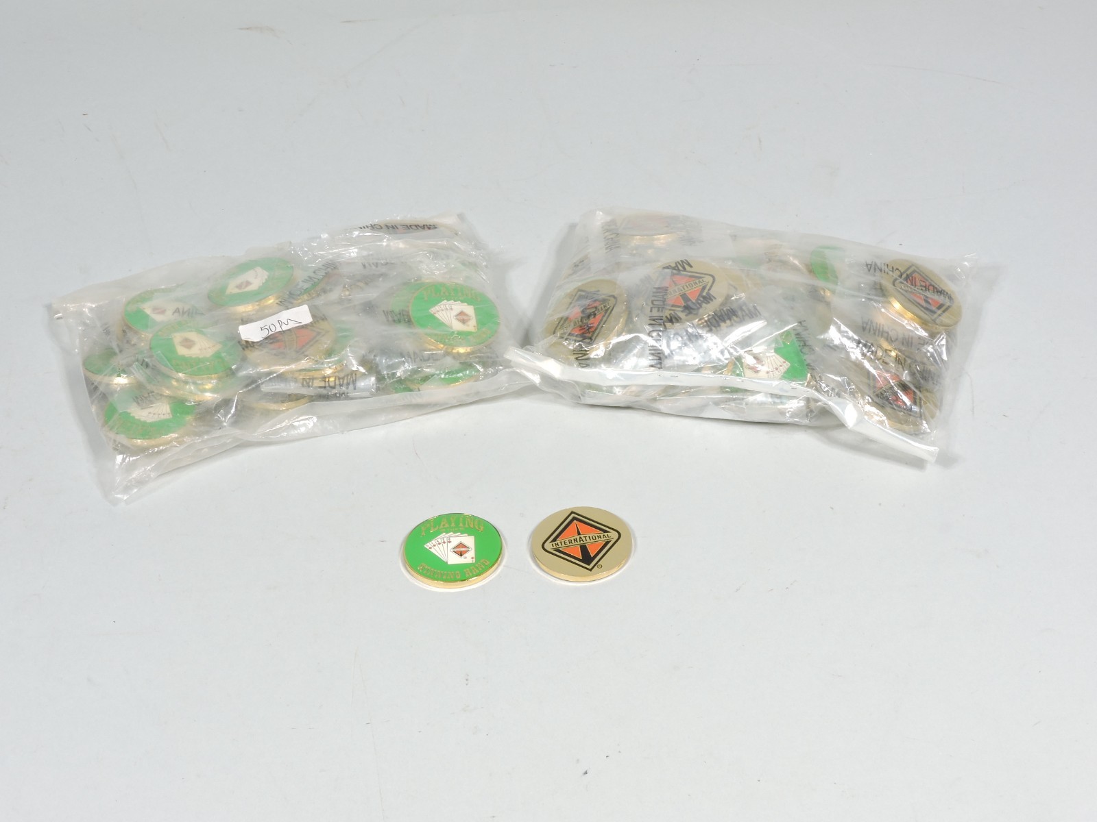 Navistar PLAYING THE WINNING HAND - Dealer Promotion Coins Lot of approx 100 pcs