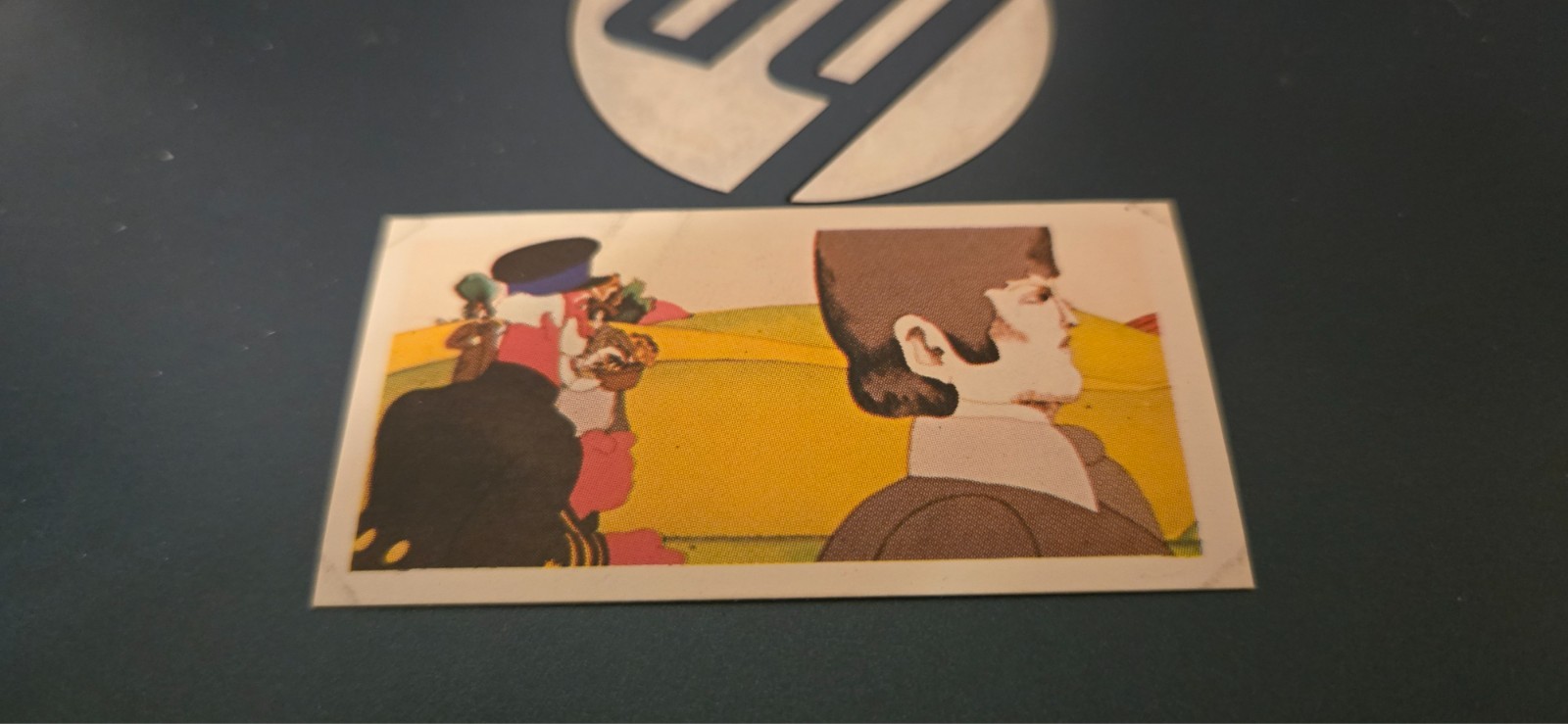 1968 Primrose Confectionery Yellow submarine card #47 the beatles