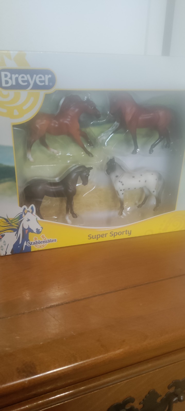 Breyer Stablemate Super Sporty Set.