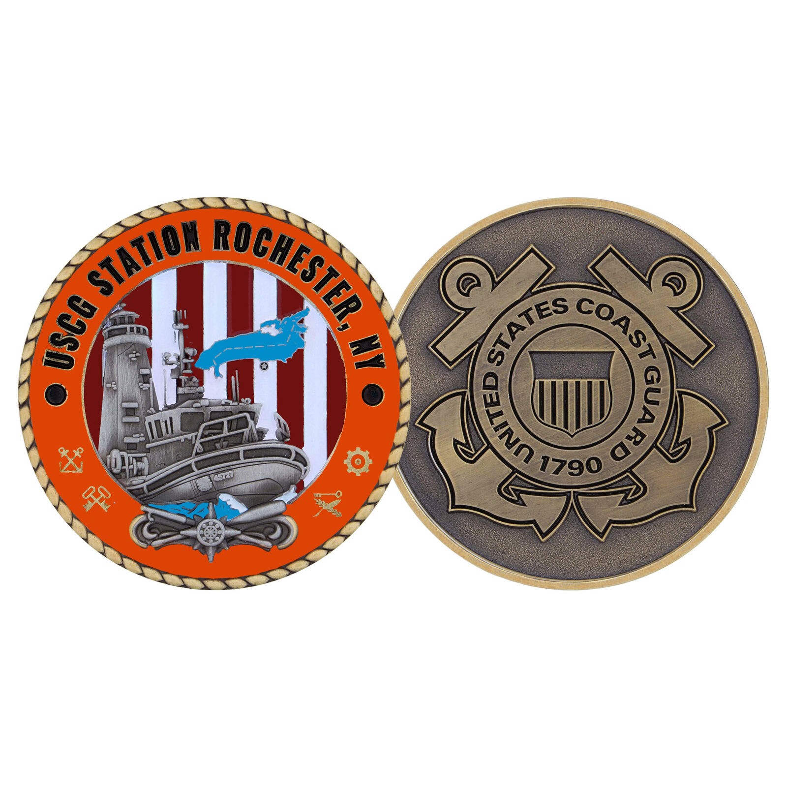 USCG STATION ROCHESTER COIN