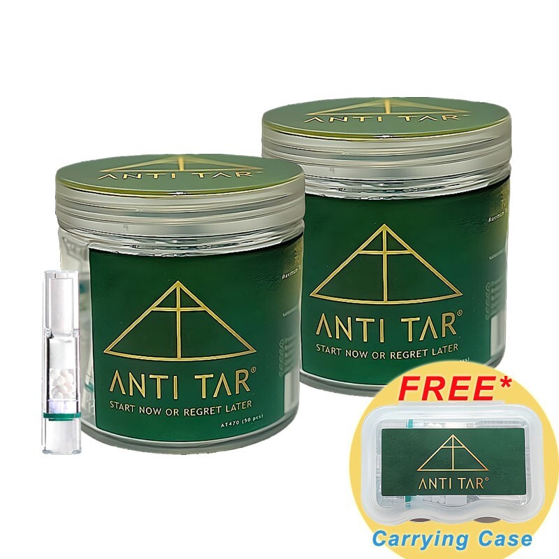 ANTI TAR TripleGuard Cigarette Holder Tar Trap Filter Tips [BUNDLE-2]