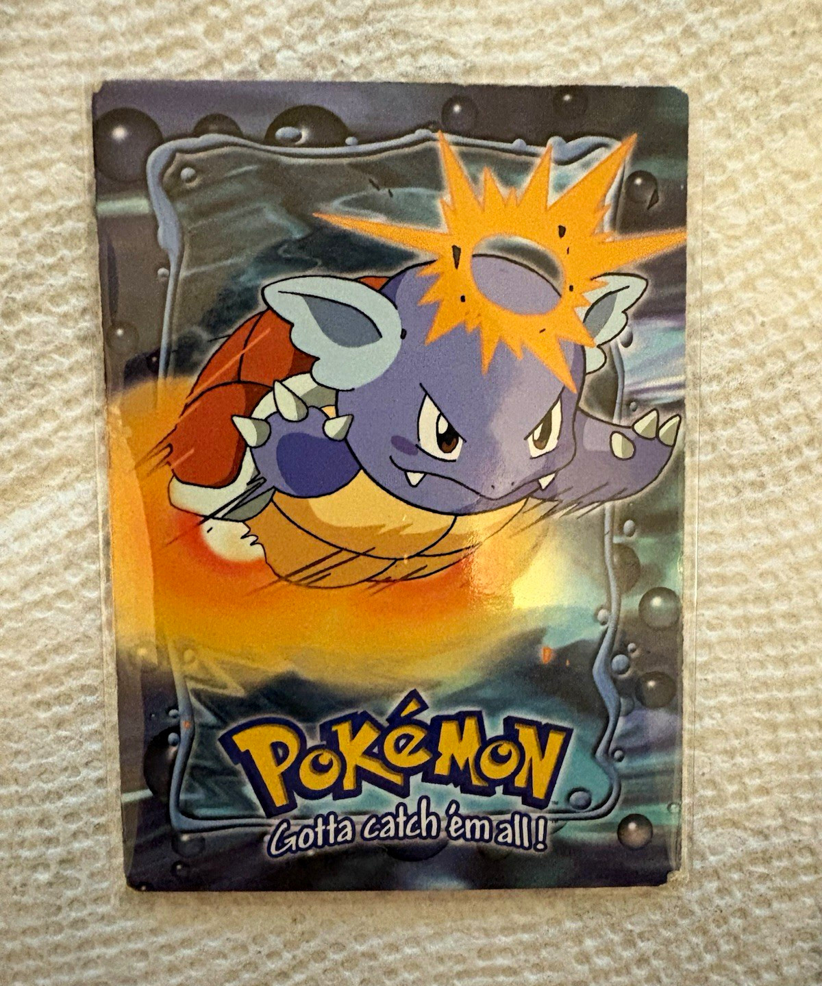 Topps Pokémon 1999 Gotta Catch \'Em All Stage 1 Wartortle Insert E8/12
