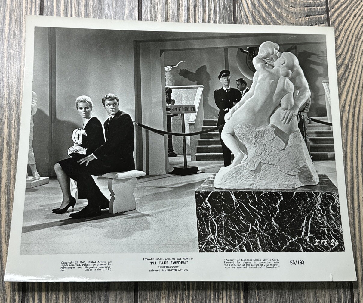 Vintage I\'ll Take Sweden Bob Hope 65/193 1965 Press Photo