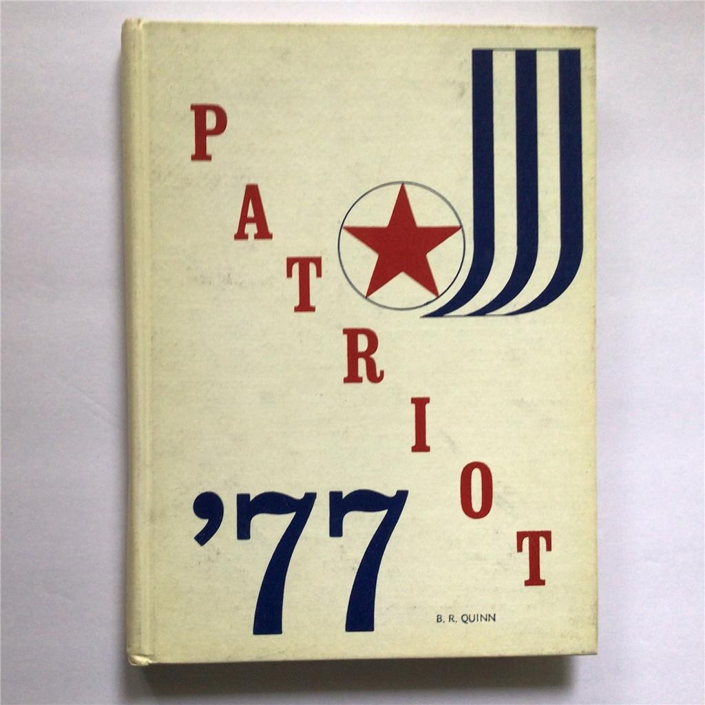 HIGH SCHOOL YEARBOOK Pine Bluff AR Jefferson Prep School 1977 Patriot SHIPS FREE