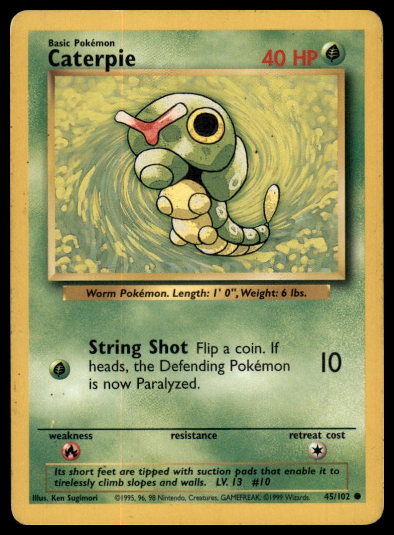 Base Set #045/102 Caterpie