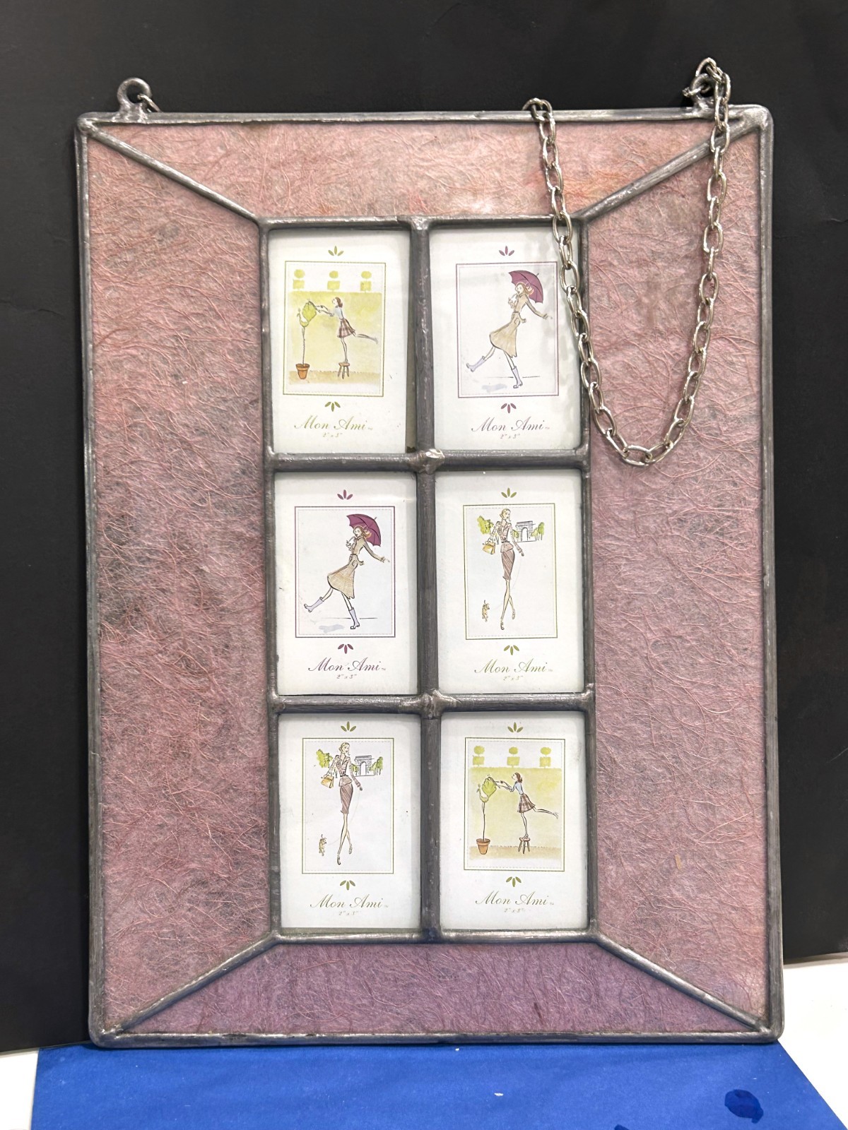 PICTURE FRAME SOLDERED OFFERING SIX PICS