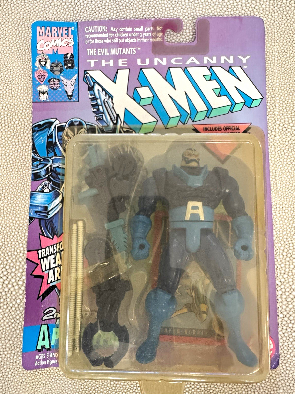 Toy Biz Vintage 1990s X-Men & X-Force Action Figure Lot of 5 - Factory Sealed