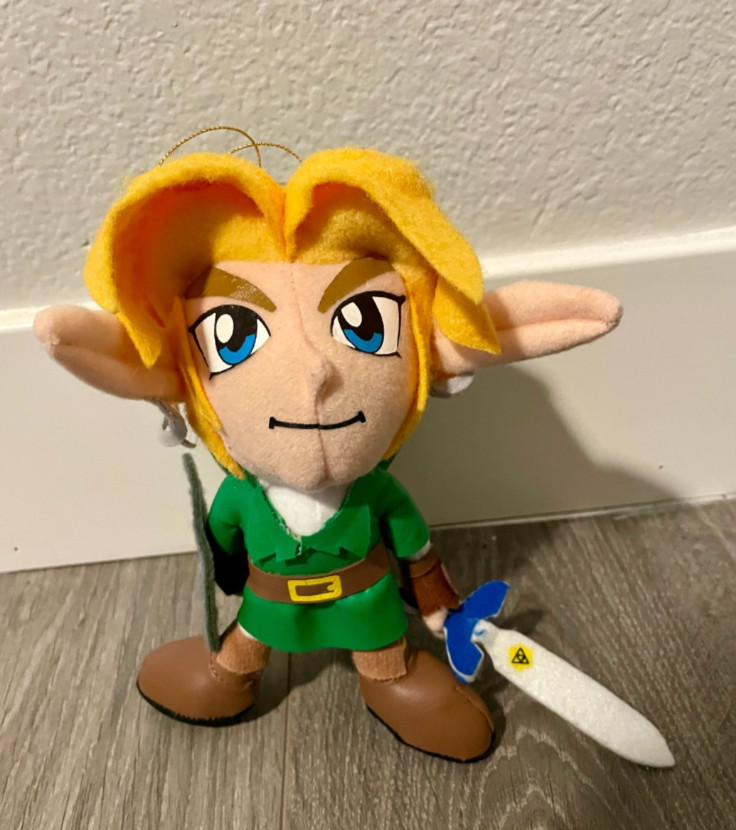 1998 Takara Legend of Zelda Ocarina of Time Adult Link Plush Nintendo Very Rare