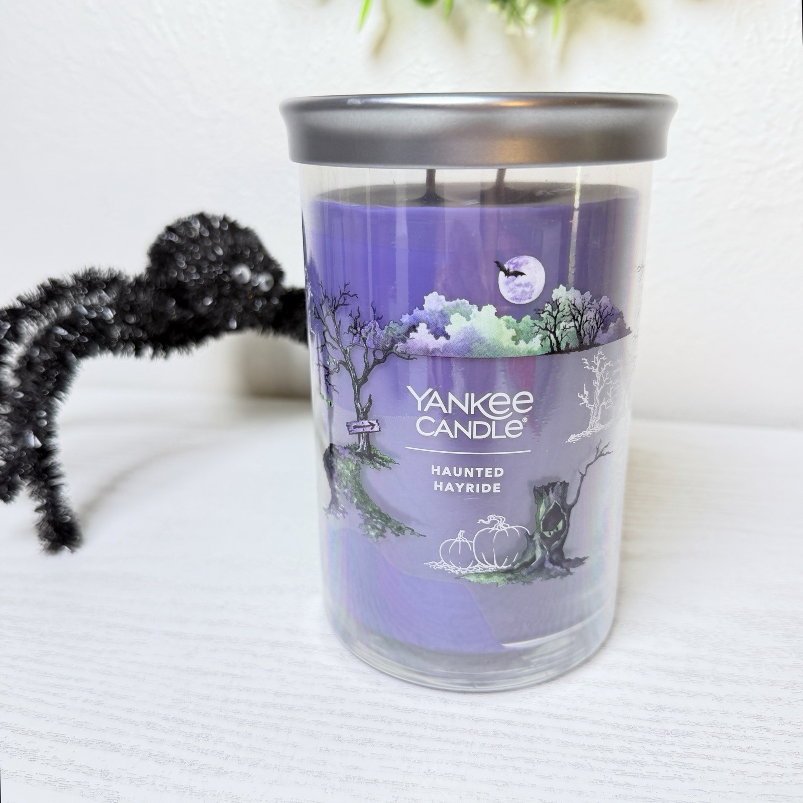 Yankee Candle Haunted Hayride 20 oz Halloween NEW Retired RARE HTF 1726536