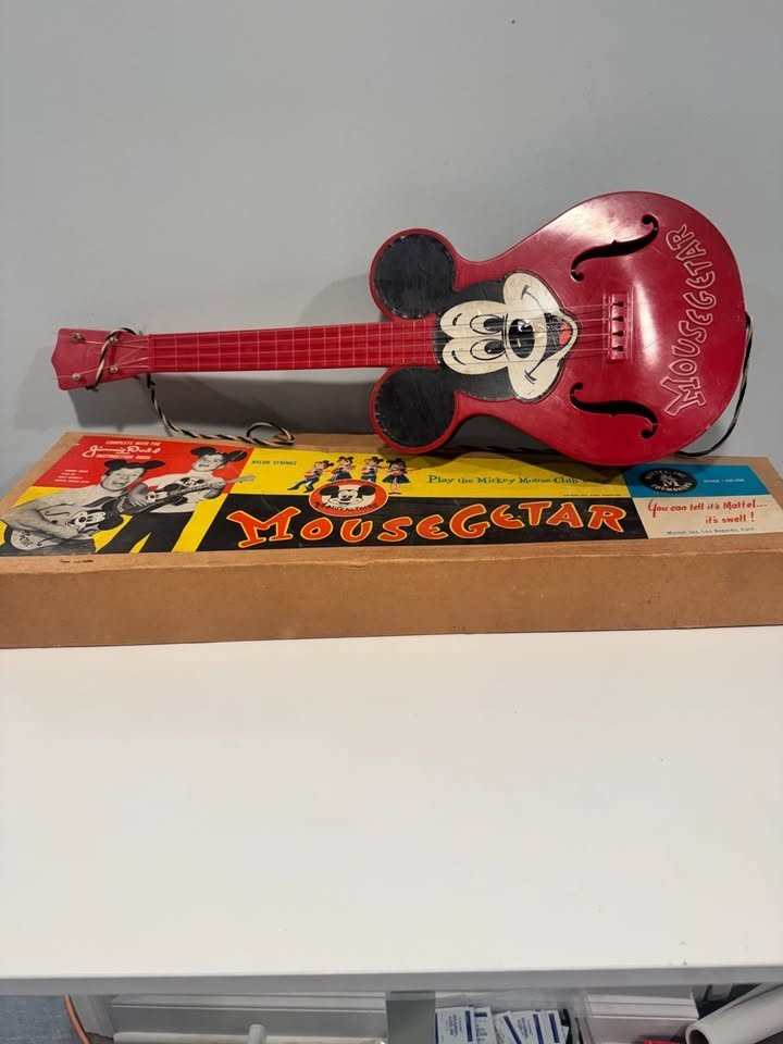 1955 Disney Mickey Mouse Mattel Guitar \