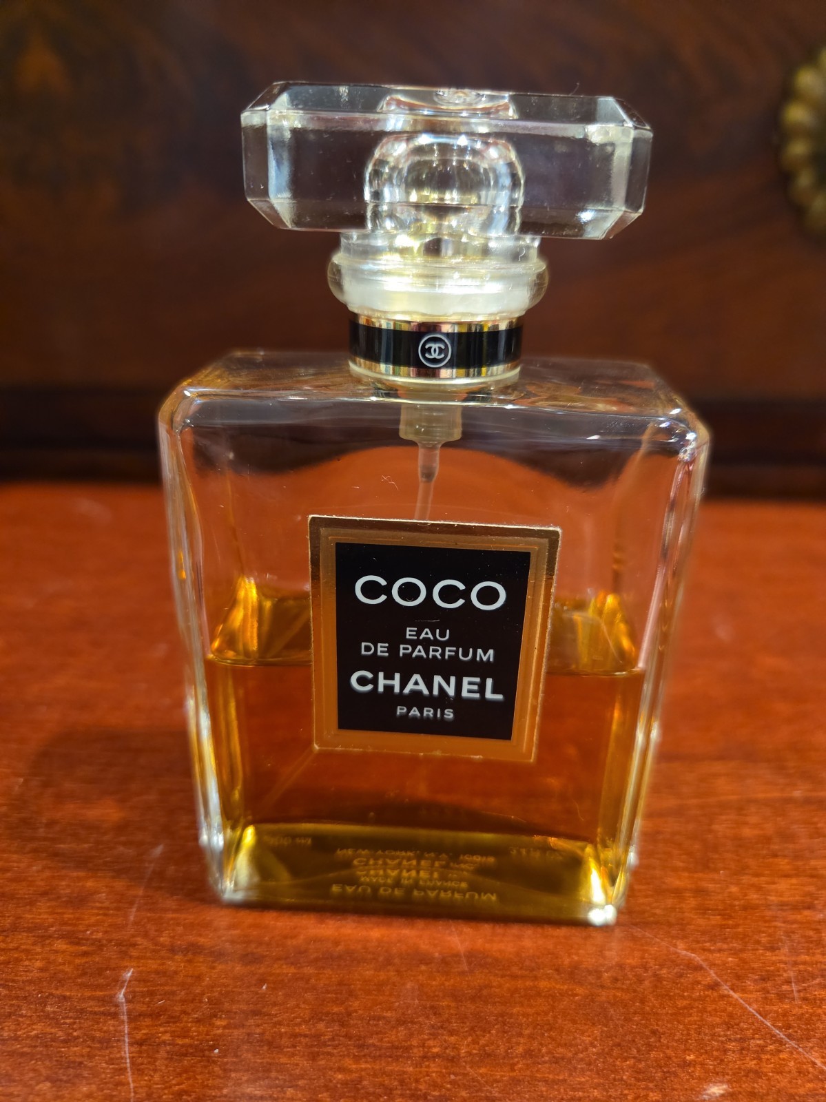 Vtg COCO CHANEL Paris Eau De Parfum EDP 3.4oz Perfume Spray 1980\'s (1.4 Oz Left)