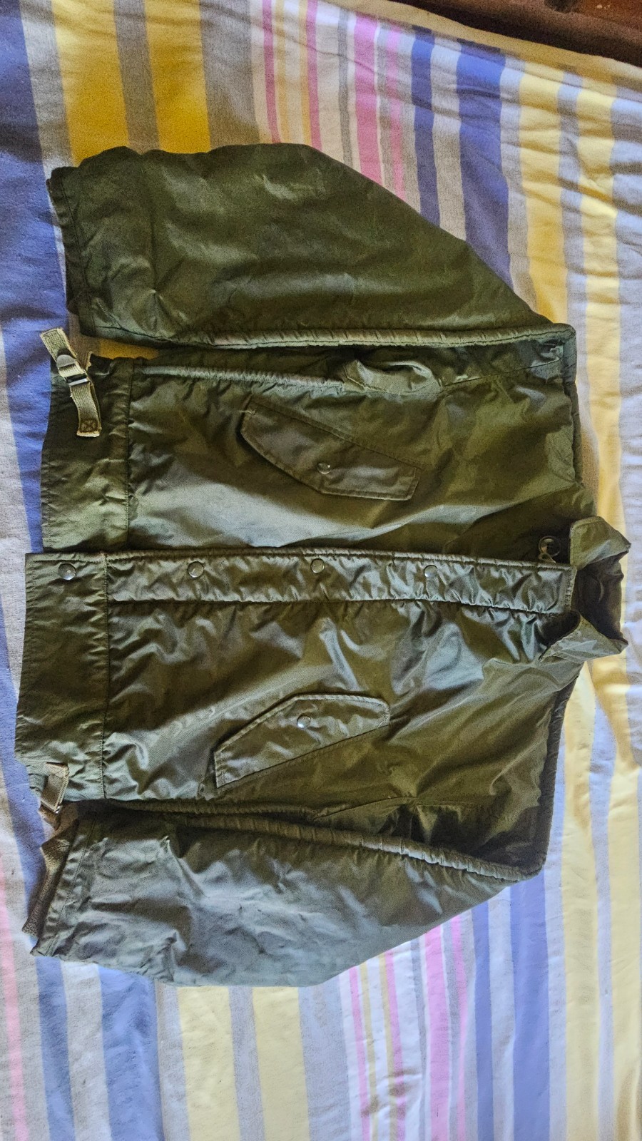 Vintage 1970 US Navy A-1 Extreme Cold Weather Insulated Deck Jacket