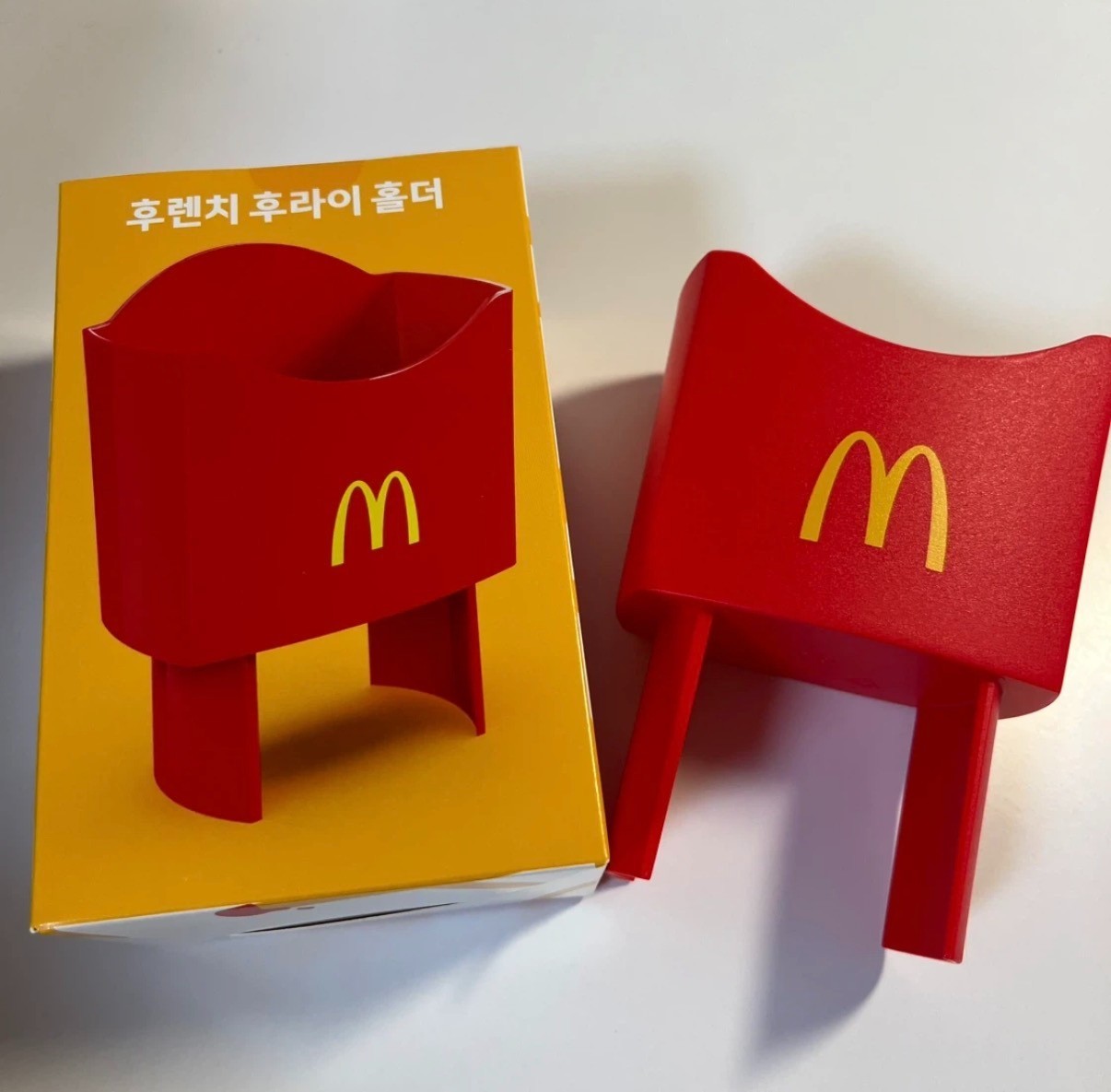 McDonald\'s Korea 2026 French Fries Holder Car Cup Holder McDrive Exclusive