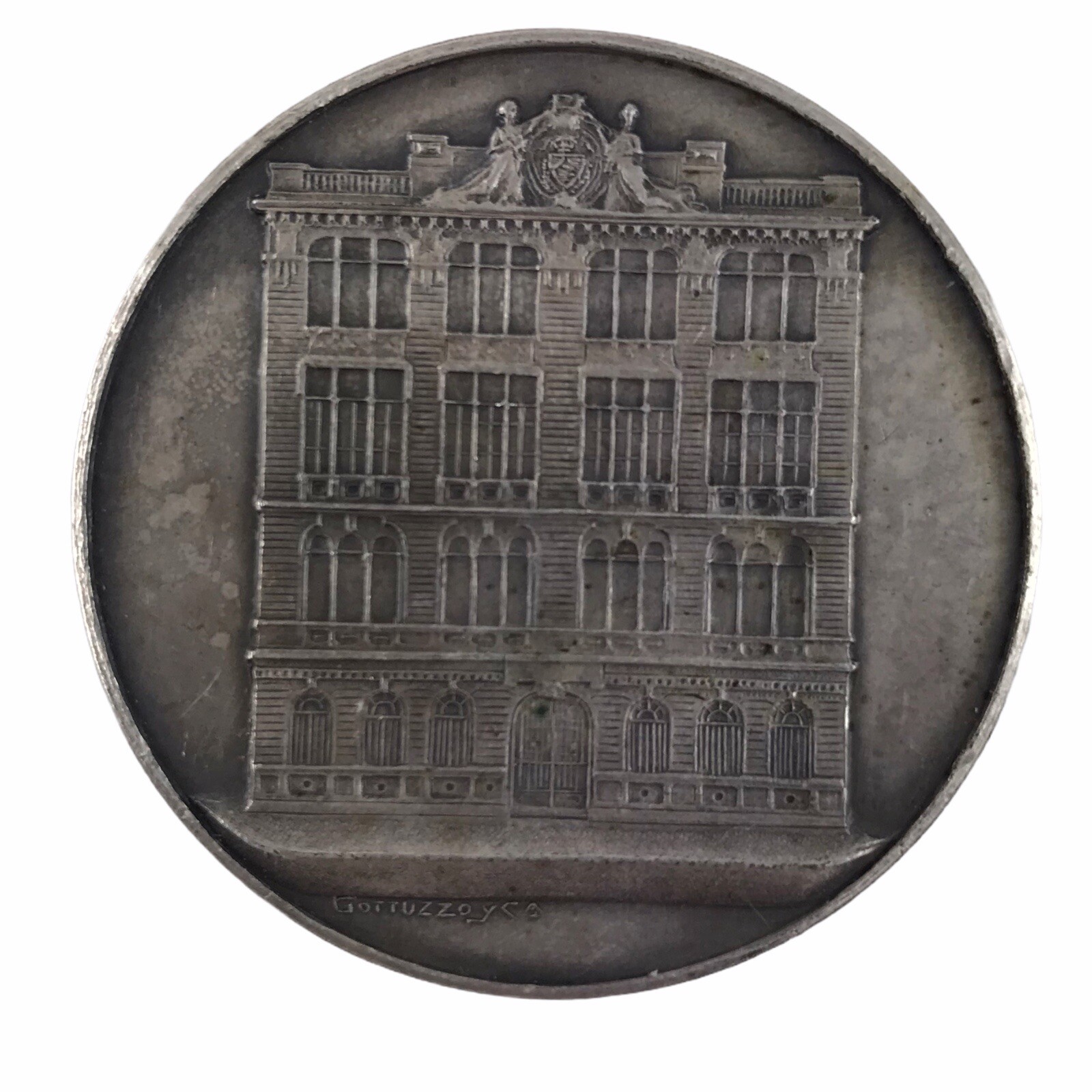 1914 Medal Inauguration Argentina Asylum Hospital Asilo Dulce Nombre De Jesus 