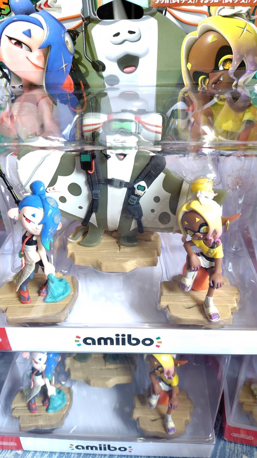 NEW amiibo Splatoon Raiders amiibo Deep Cut Set Shiver Frye Big Man Switch 2 13+