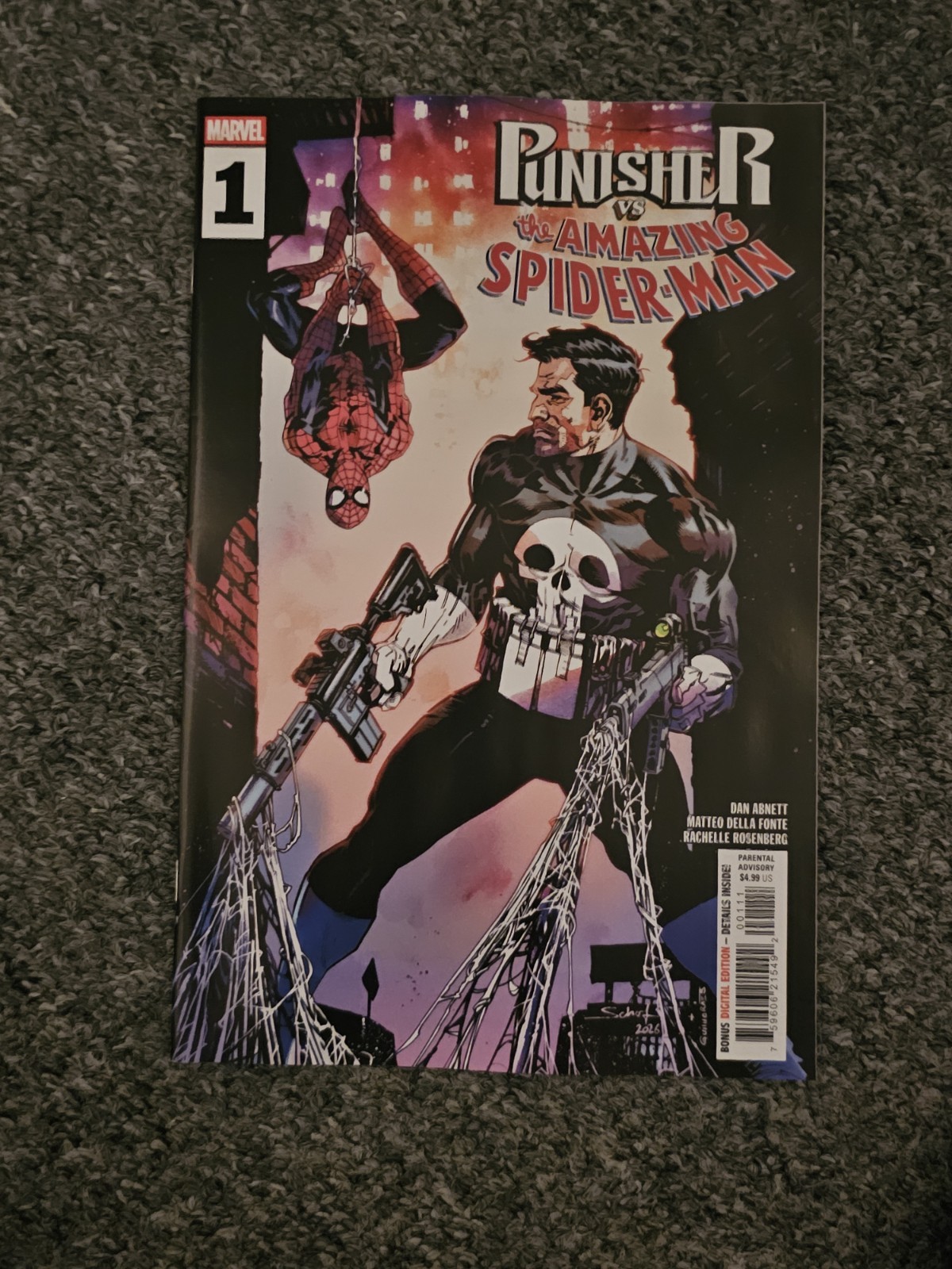 Punisher Vs The Amazing Spider Man #1 Cover A (2026) NM