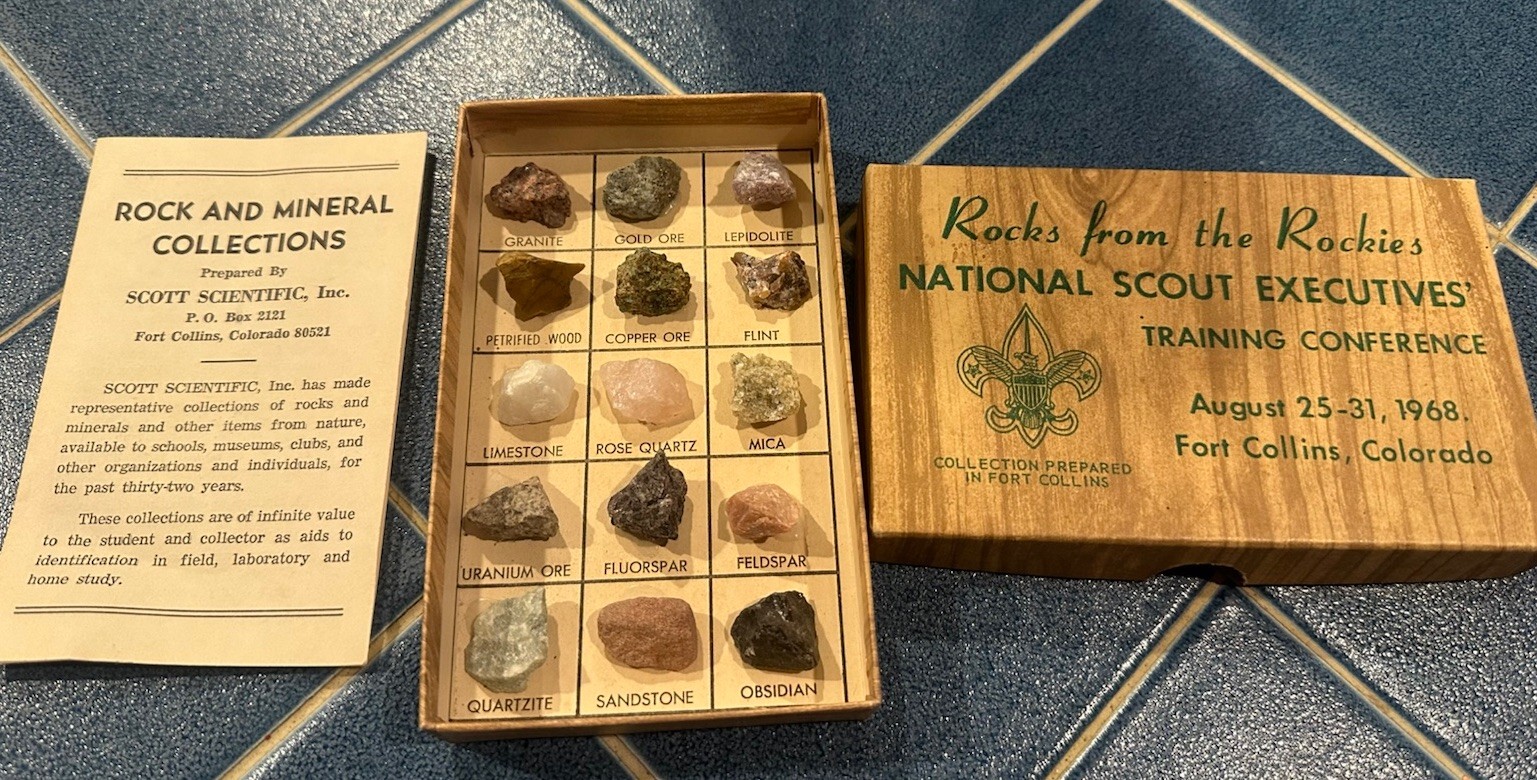 Boy Scout Memorabilia Lot Original Owner, Vintage 1960s-1970s