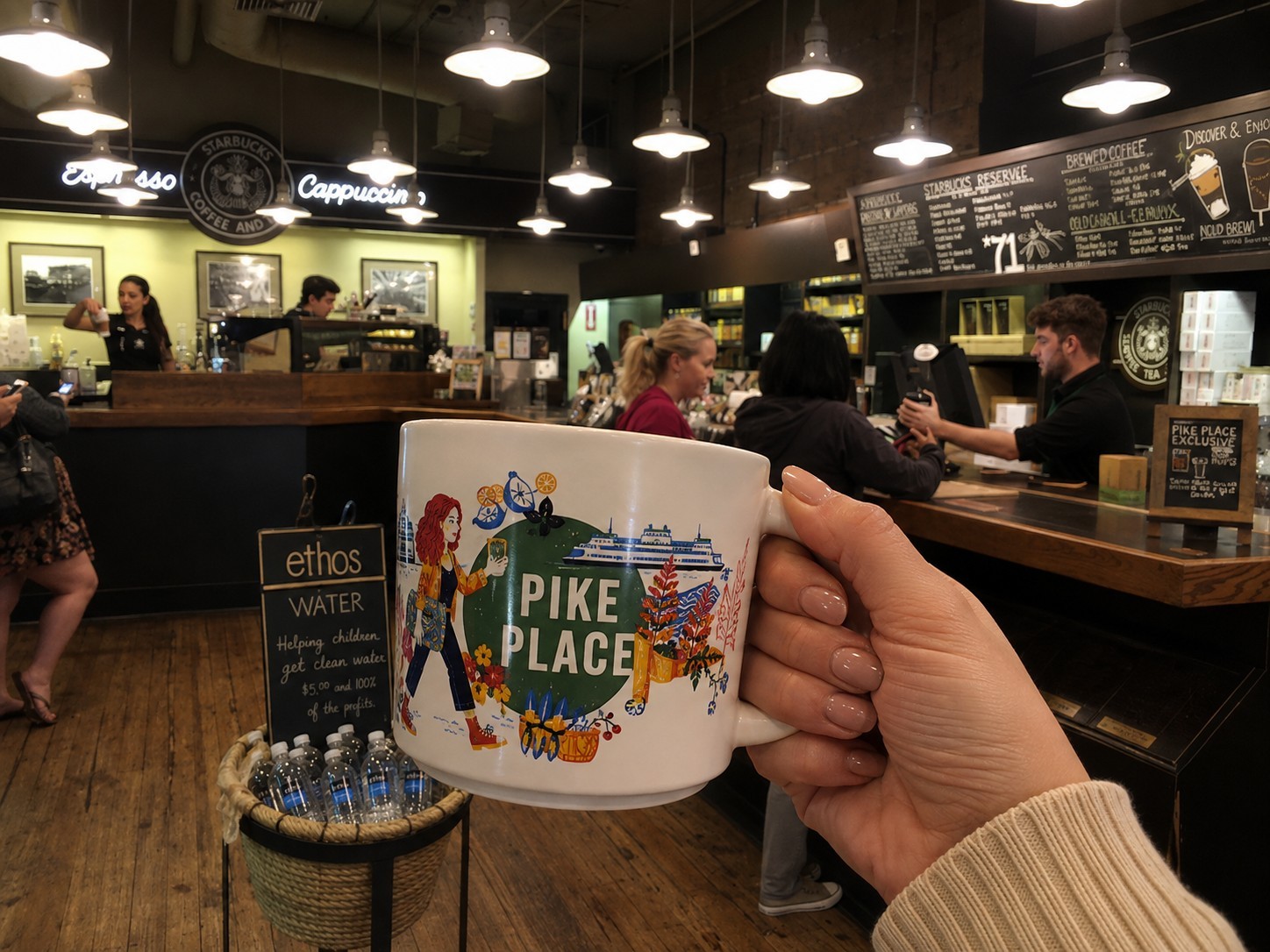 Very Rare - Starbucks Pike Place First Store Discovery Series Mug - New In Box