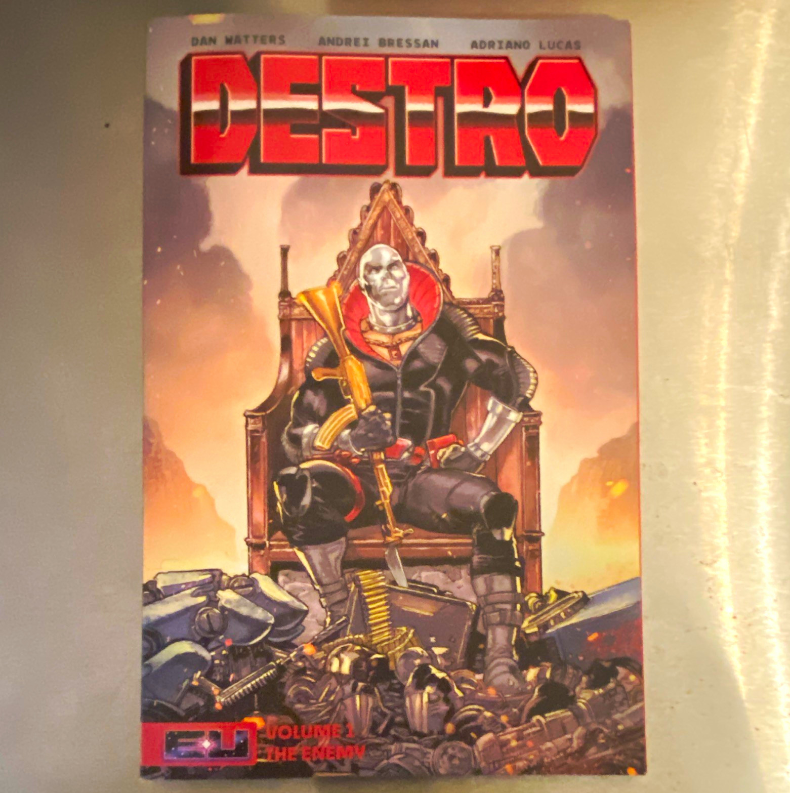 Skybound Destro Vol. 1: The Enemy TPB (Energon Universe/GI Joe) - Watters
