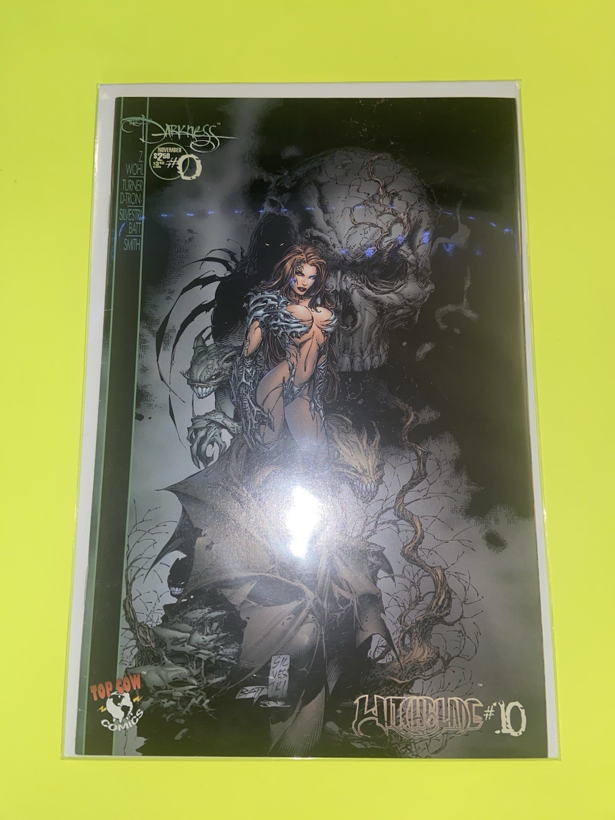 Darkeness #0 / Witchblade #10 Variant 1st Appearance The Darkness Top Cow 1996