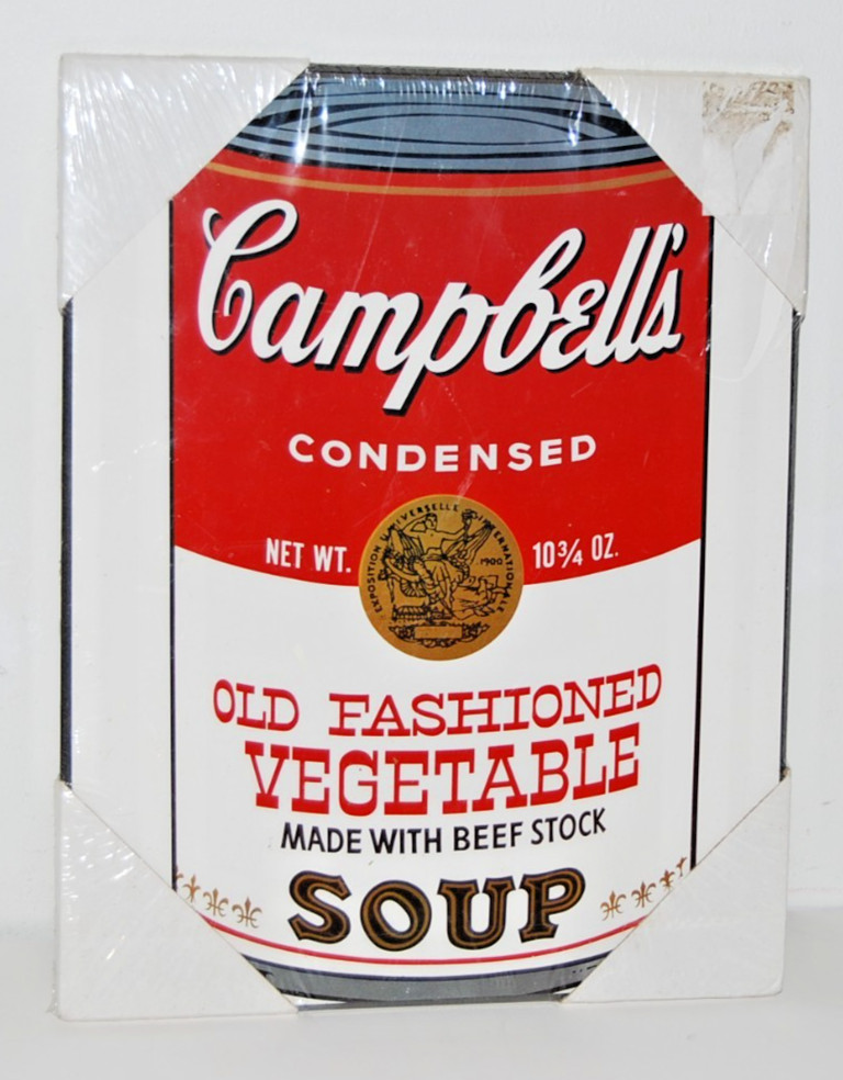 New Vintage Campbells Soup Wood Sign 14\