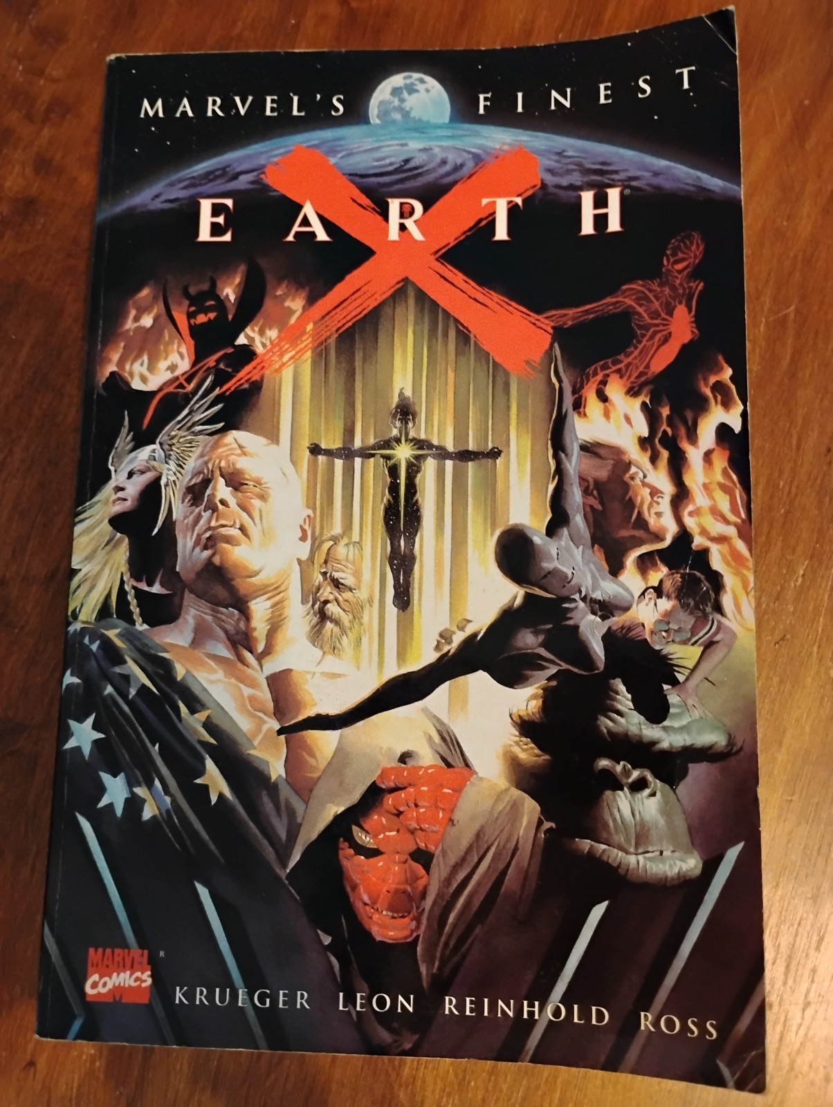 Marvel Earth X TPB Graphic Novel - Krueger, John Paul Leon, Reinhold, Ross