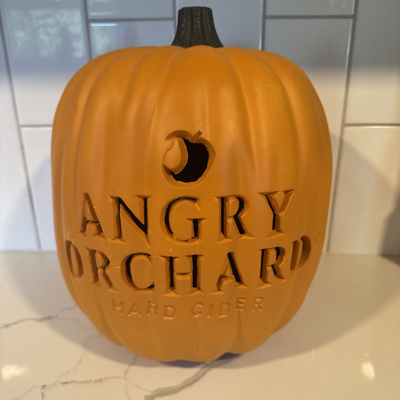 Angry Orchard Hard Cider Halloween Pumpkin Promo Bar 14