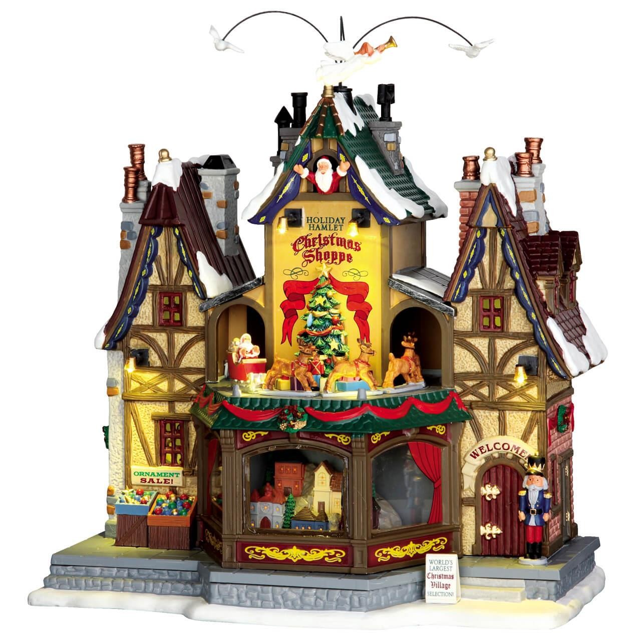 Lemax Caddington Village Holiday Hamlet Christmas Shoppe 55026