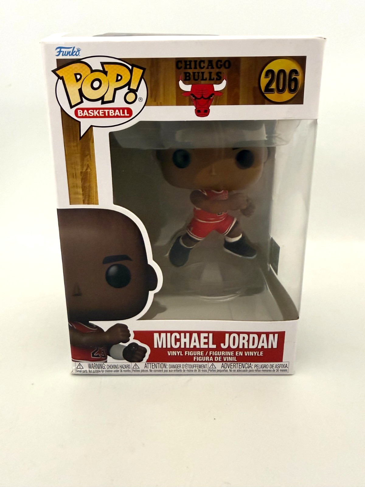 Funko Pop NBA: Chicago Bulls - Michael Jordan (1989 Playoffs) #206