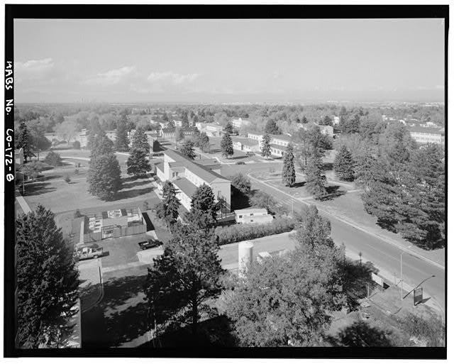 Aurora Colorado Fitzsimons General Hospital 1992 Building 503 Aerial View