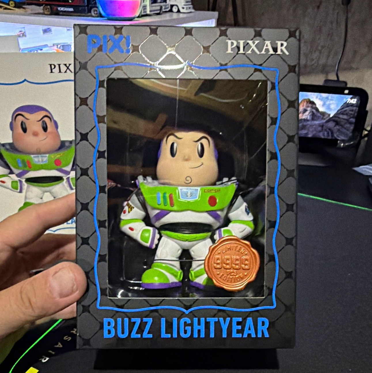 thrilljoy Buzz Lightyear Toy Story Figure Limited Edition Run 9999 NIP 15+