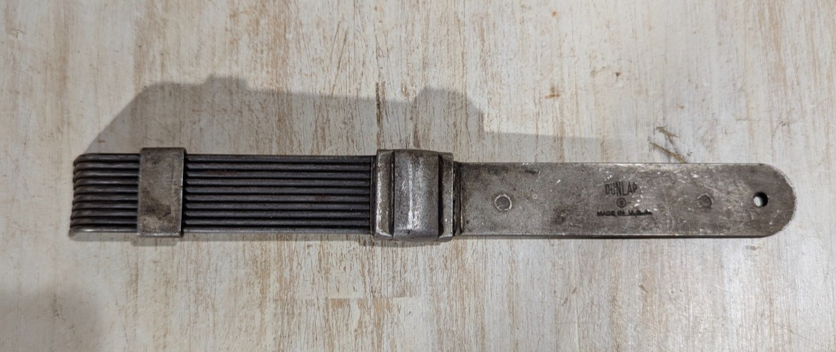 Vintage Dunlap Flexible Carbon Scraper Finger Style USA