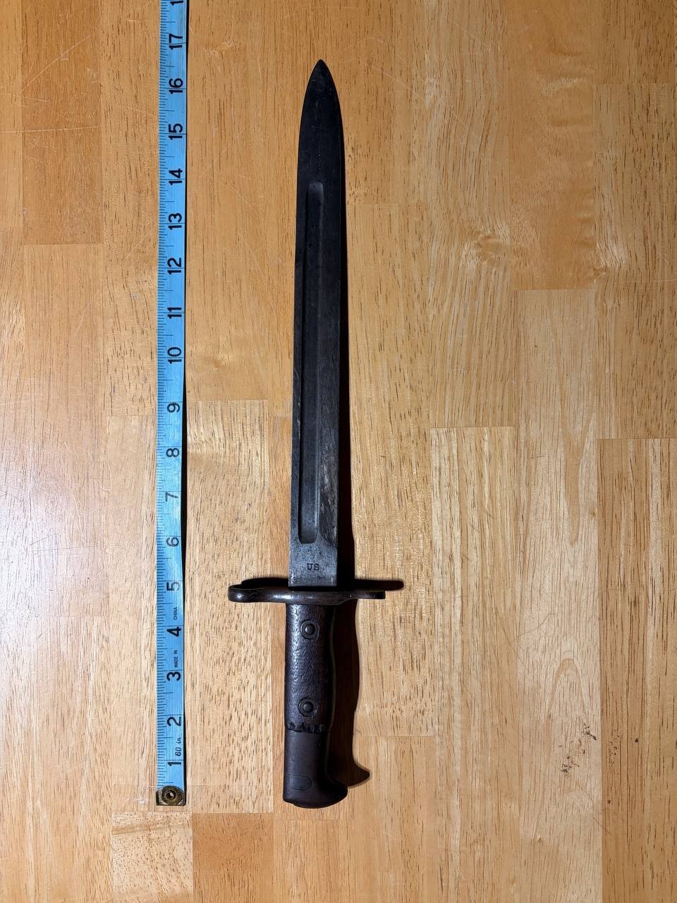 M1892 Krag Jorgensen US Bayonet with Scabbard