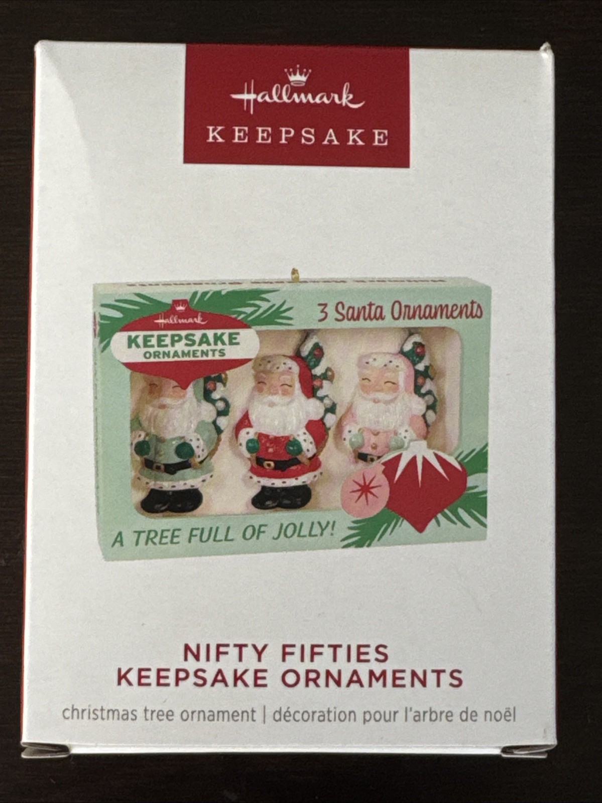 HALLMARK 2024 NIFTY FIFTIES ORNAMENT