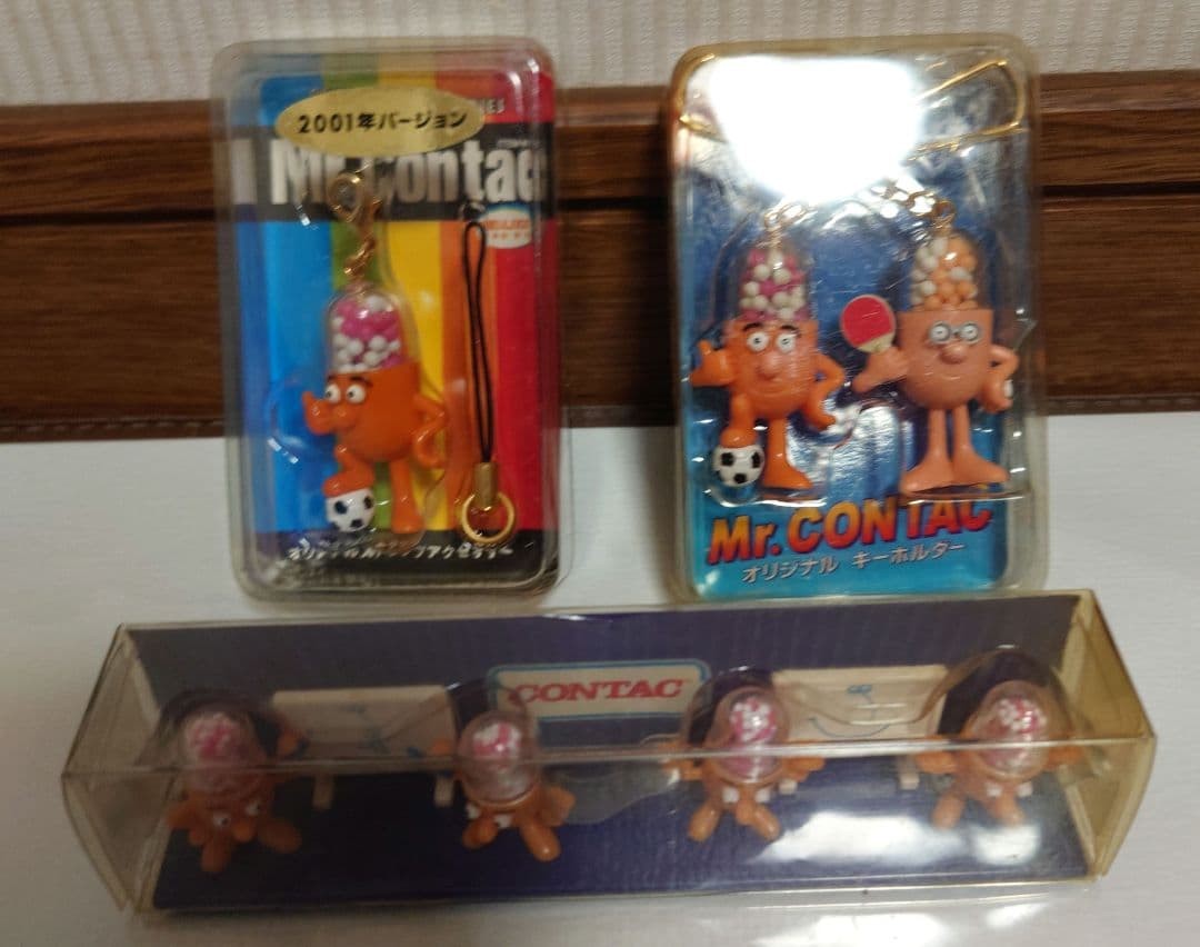 #Mr.CONTAC#original key chain and other #3 types set# Not for sale
