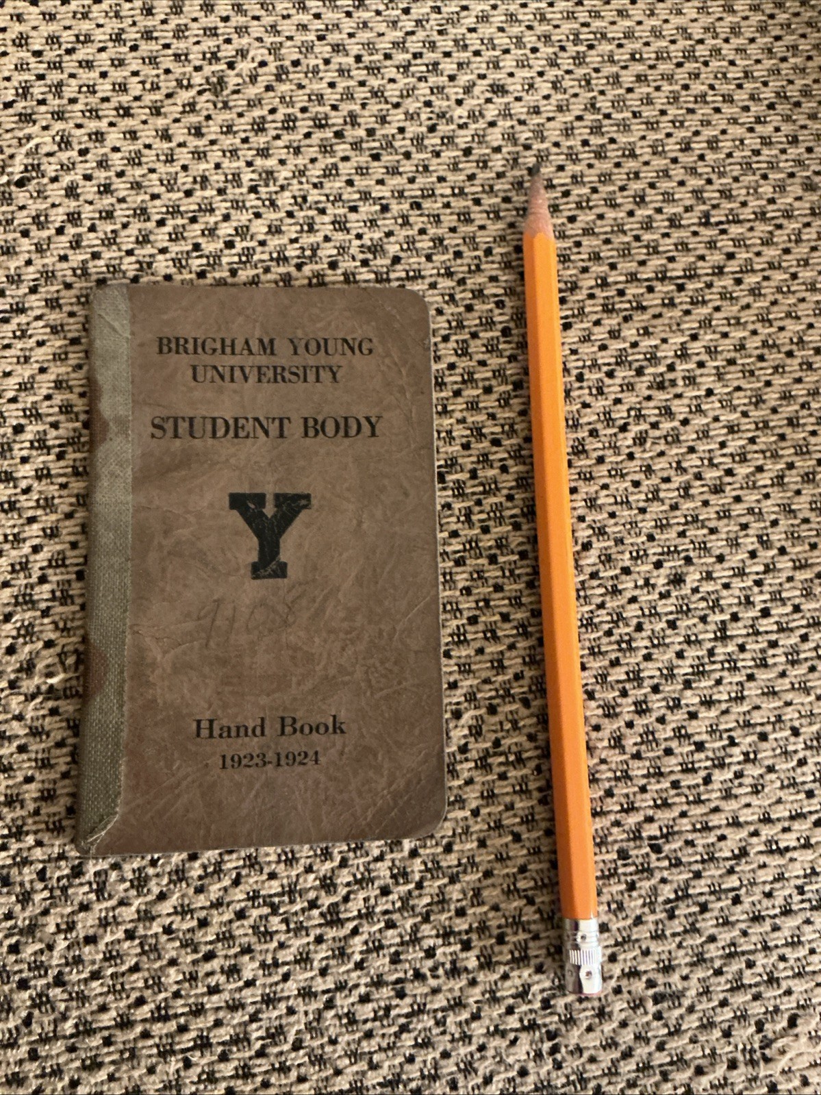 Brigham Young University Hand Book,circa 1923-24,Student Body,original Brigham Young University Hand Book,circa 1923-24,Student Body,original