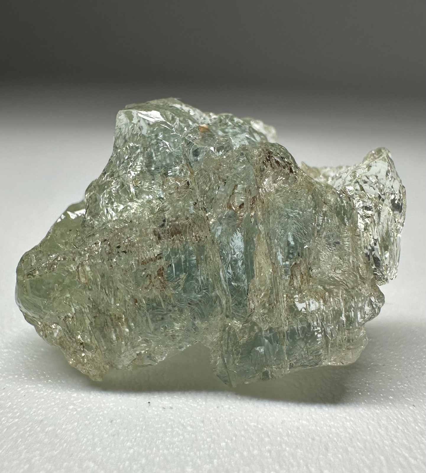 Nice Natural Multicolor Beryl Crystal With Etching From Brazil (See Description)