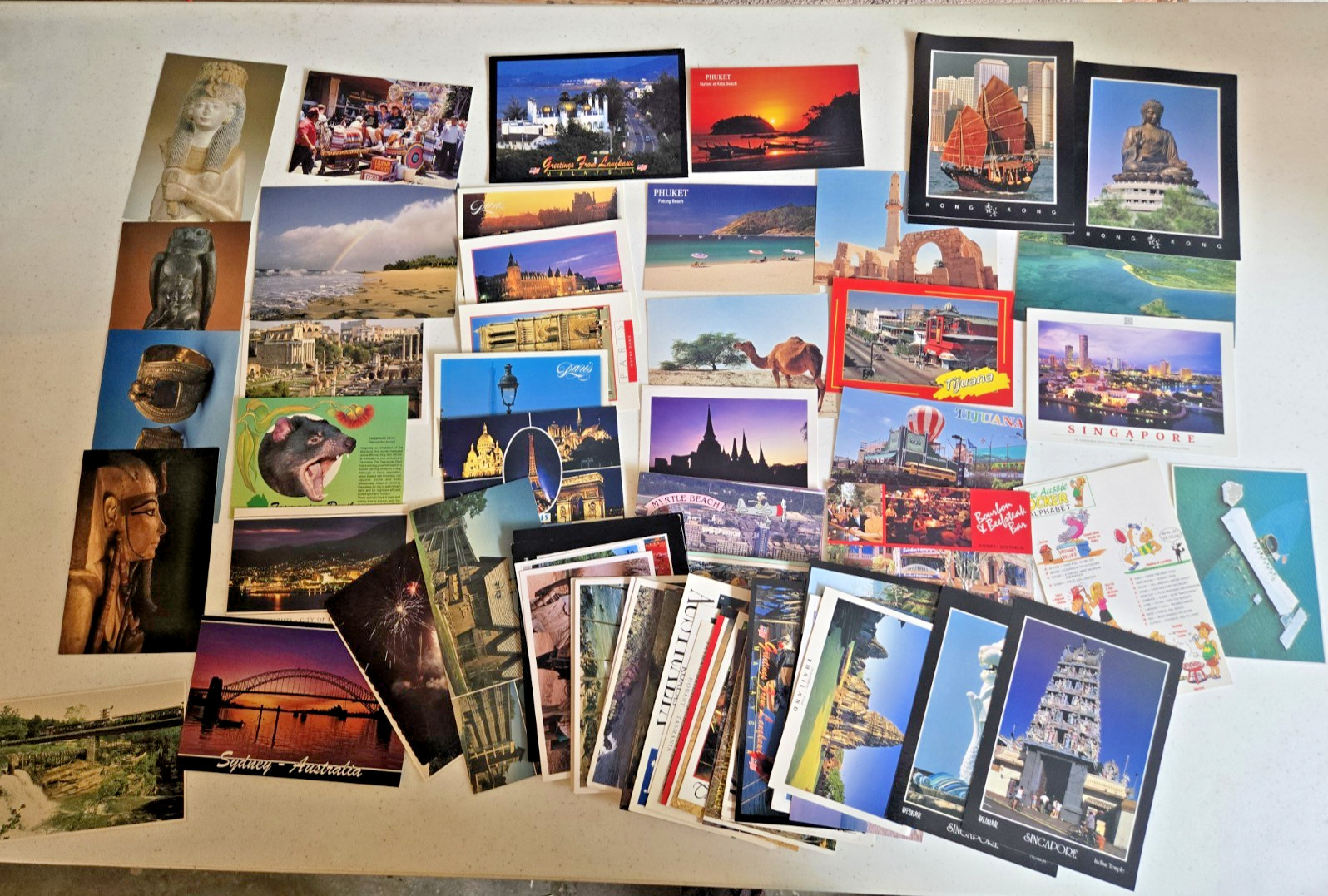 90+ UNUSED POST CARDS Historical USA International Travel Photos
