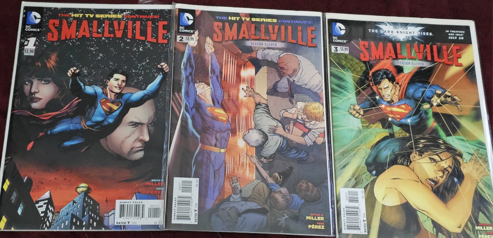 Smallville Season 11 1-14 1st Print Alien 1-4, Effigy #1 & Lantern #1 High Grade