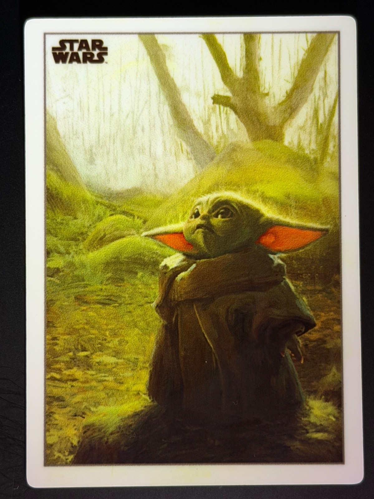 2021 Topps Star Wars Mandalorian - Grogu - Darksaber Metal Hand Numbered /5