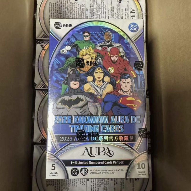 2025 Kakawow AURA DC Collection Trading Cards Sealed Booster Box In Stock 2025 Kakawow AURA DC Collection Trading Cards Sealed Booster Box In Stock