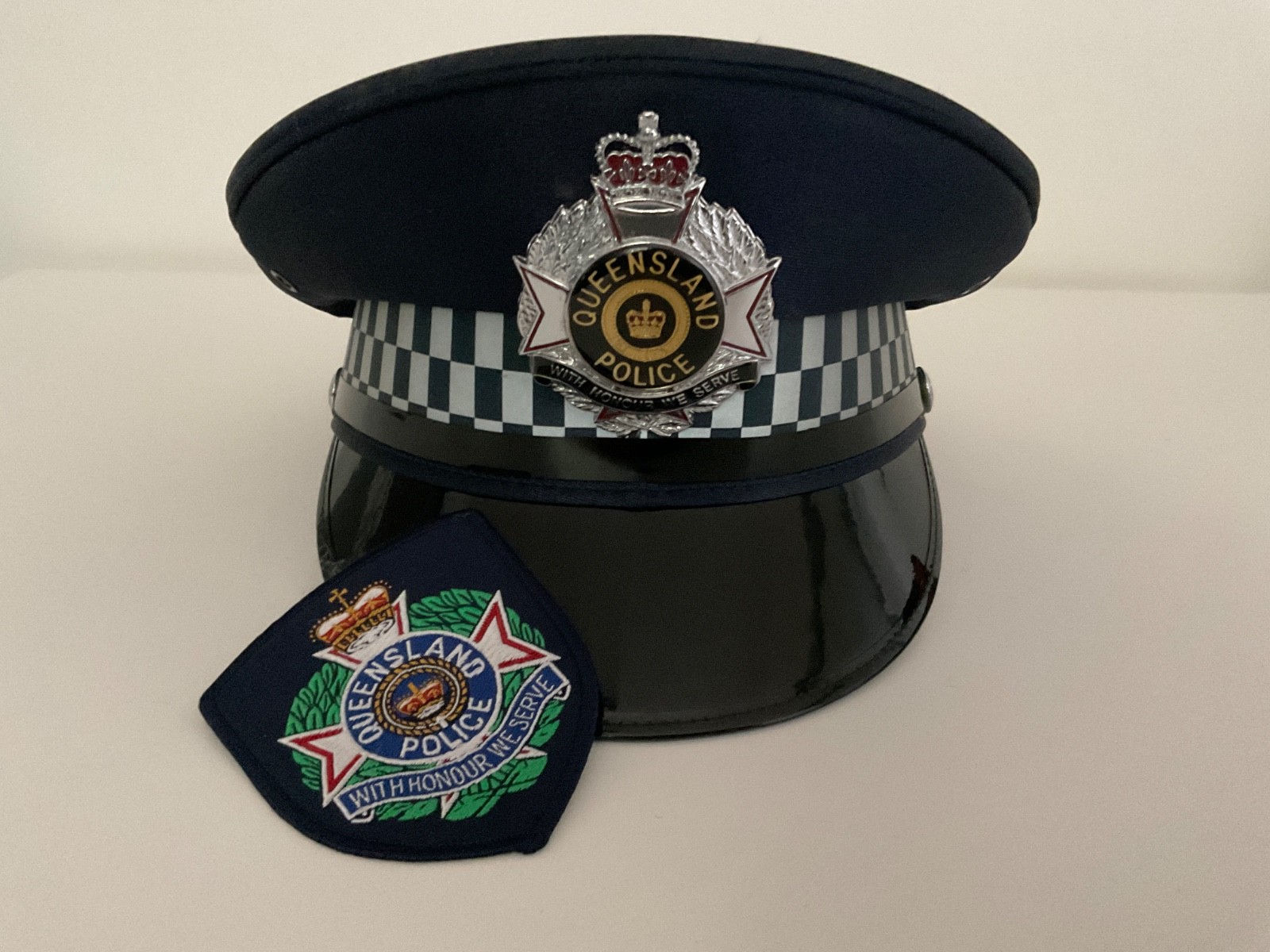 Queensland Police Australia Hat, Cap Obsolete 1980, Excellent Condition 