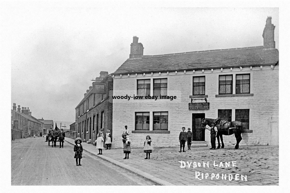 pt3308 - Ripponden , Peter R Wood , Dyson Lane , Yorkshire - photo 6x4