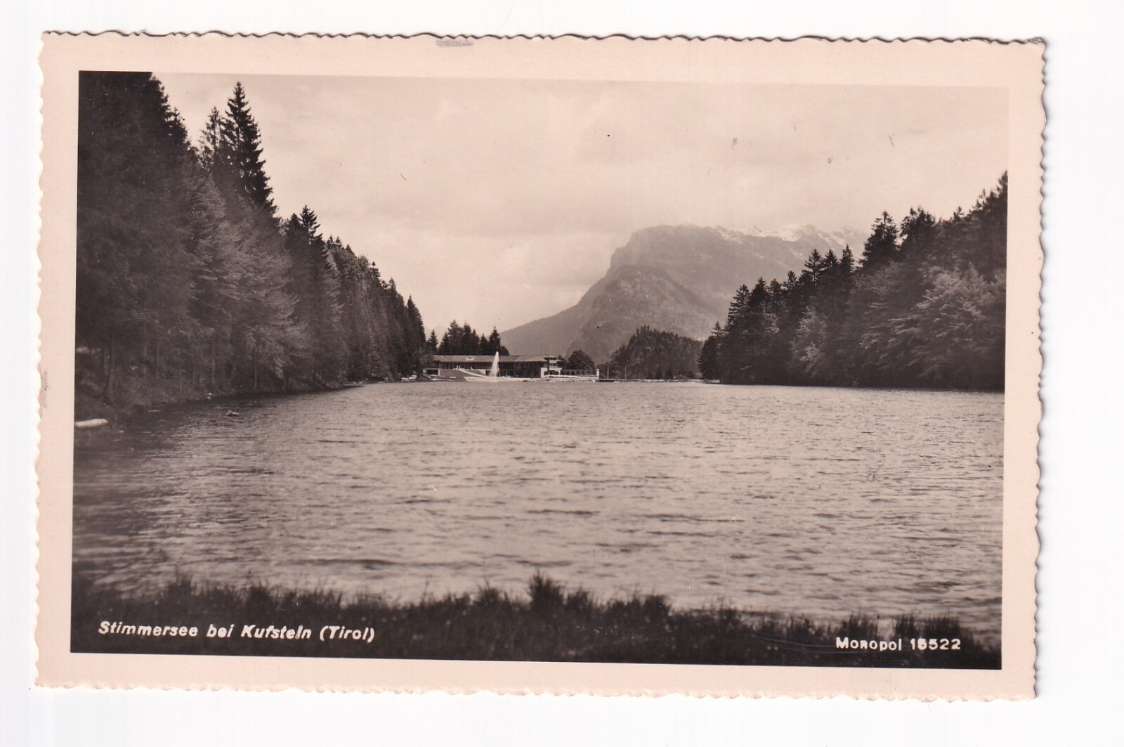 D2913) Postcard AK KUFSTEIN-STIMMERSEE-Tyrol-PHOTO variant OLD