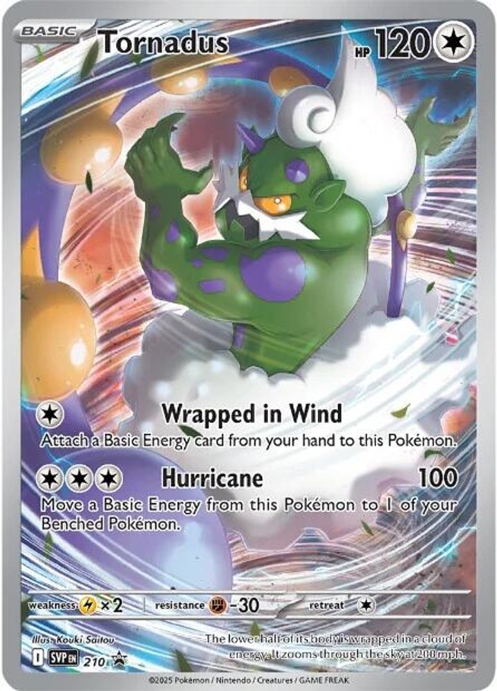 Tornadus Holofoil [SVP - 210]