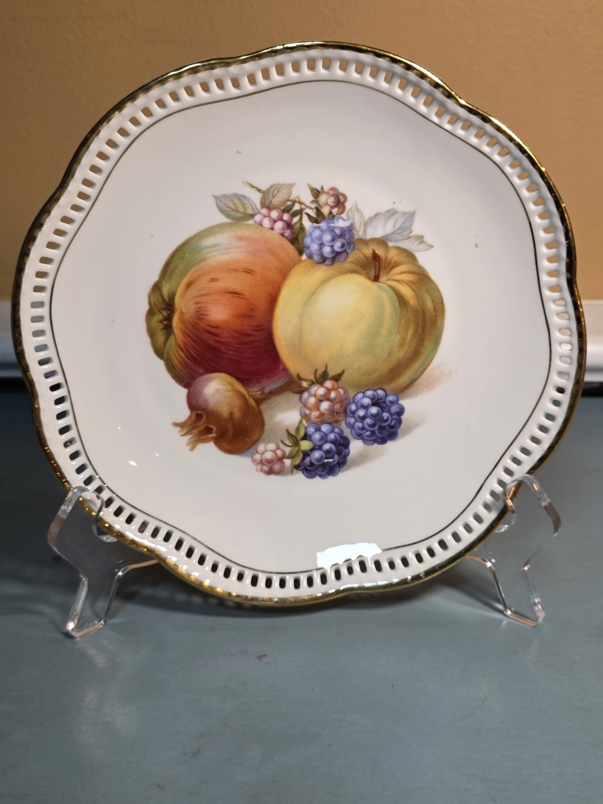 Vintage Schumann Fruit Plate Made in Arzberg Germany in 1940