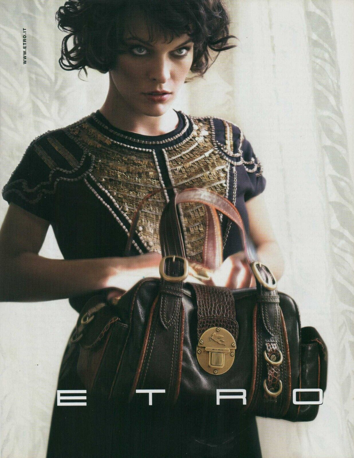 ETRO Bags Magazine Print Ad Advert  handbag fashion Accessoires 2006