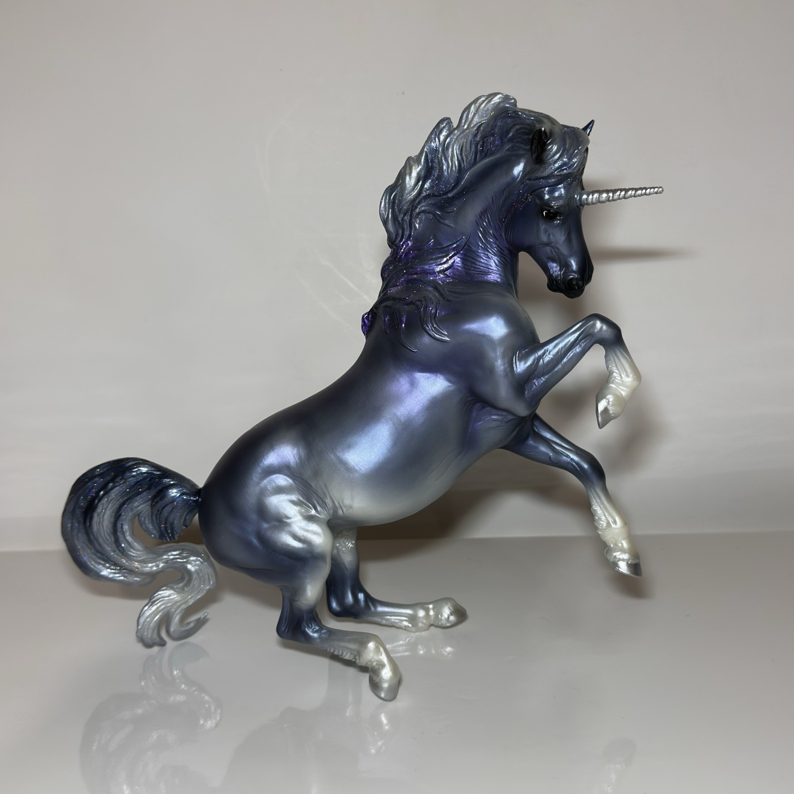 SUPER Breyer Horse #1818 Cascade Dark Blue Unicorn Croi Connemara Mare