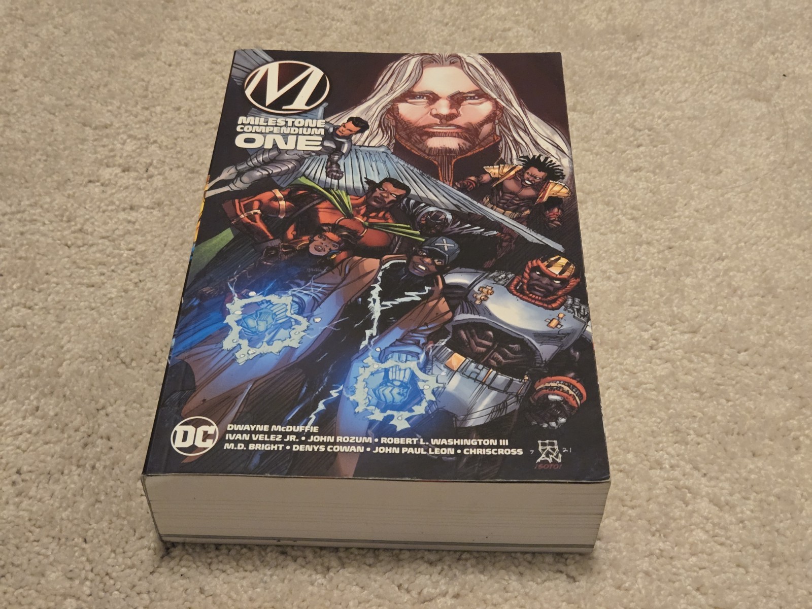 DC - MILESTONE COMPENDIUM VOL. 1 TPB - BOOK ONE - DWAYNE McDUFFIE - NEW OOP RARE